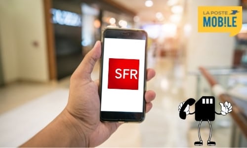 La poste mobile utilise le réseau SFR