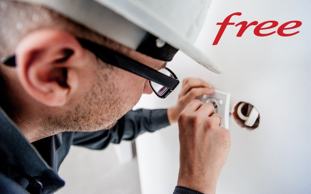 Le raccordement à la fibre optique chez Free