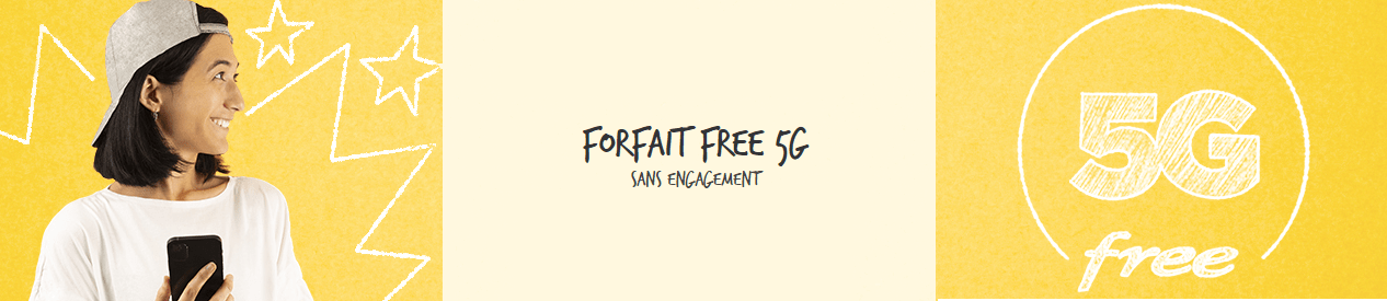 Les offres 5G France Free