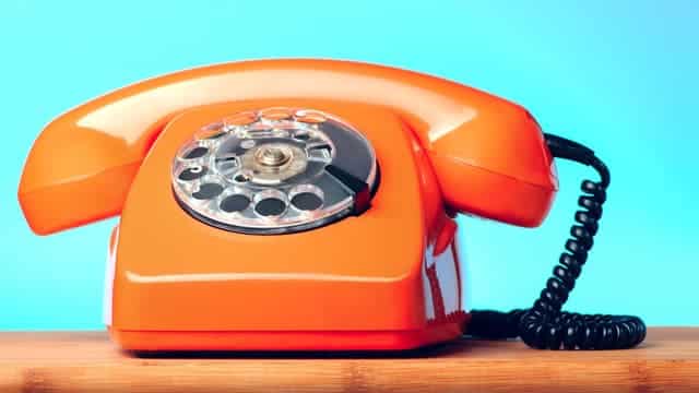 un-telephone-fixe Un téléphone fixe