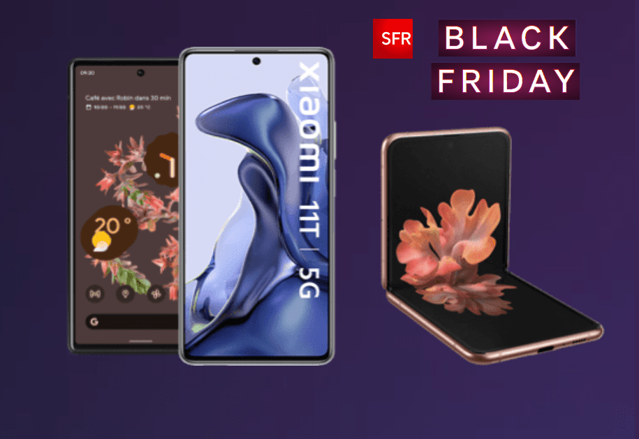 SFR casse les prix de ses forfaits mobile et smartphones pour le Black Friday !
