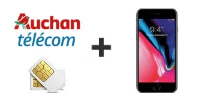 Logo Auchan telecom iphone 8