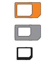 Les adaptateurs de carte SIM