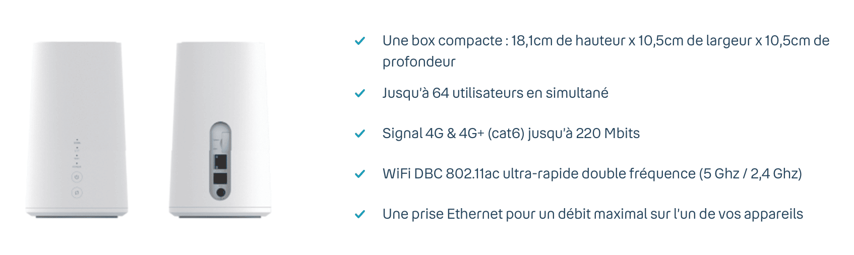 box-4G-bouygues-face-et-dos La box 4G Bouygues de face et de dos