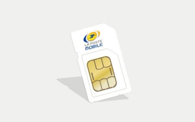 Carte sim prépayée La Poste Mobile