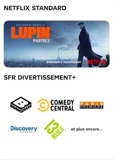 Netflix sfr Illustration du noël idéal SFR Netflix
