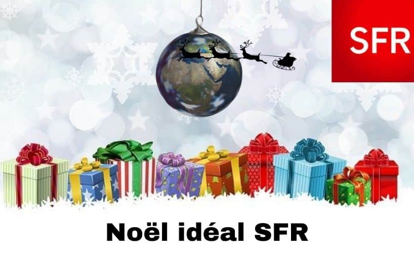 Le Noël idéal box Fibre de SFR dès 16€ avec Netflix offert !