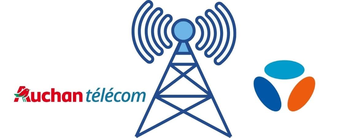 antennes Anchan Télécom antennes réseau Auchan Télécom