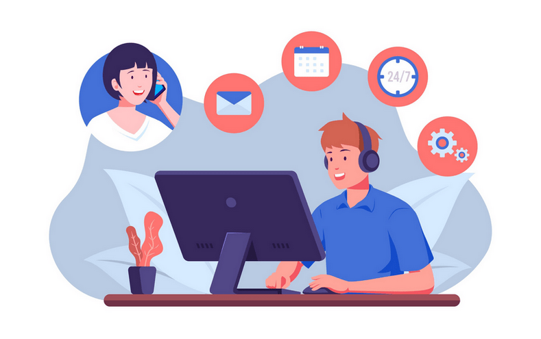Contacter l'opérateur via son espace client