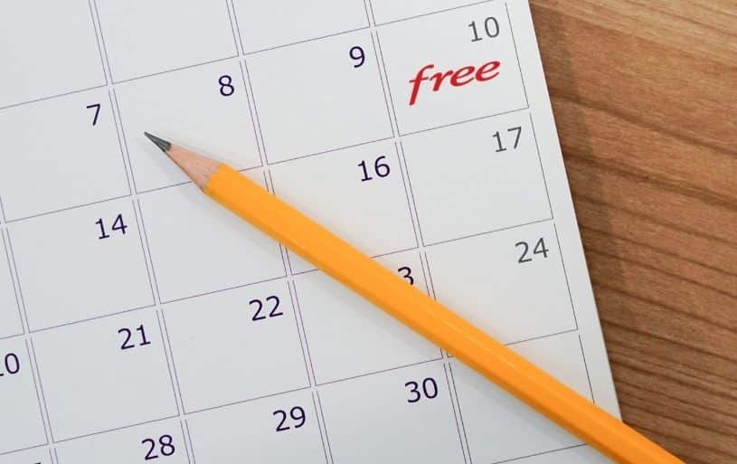 Les délais d'un déménagement Free