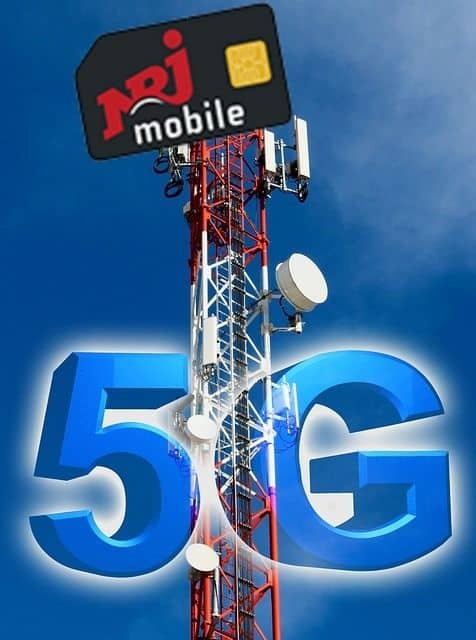 réseau NRJ mobile 5G illustration réseau NRJ mobile 5G