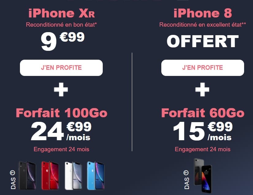 téléphone + forfait mobile NRJ mobile téléphone + forfait mobile NRJ mobile