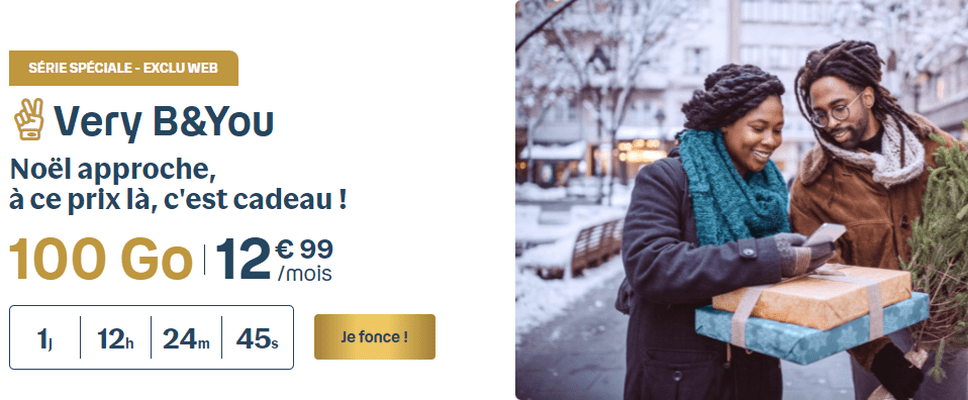 La série spéciale B&You à prix cadeau pour Noël !