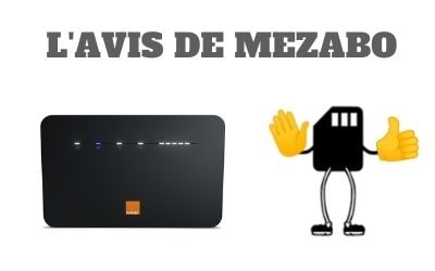 L'avis de Mezabo sur la  box 4G Orange