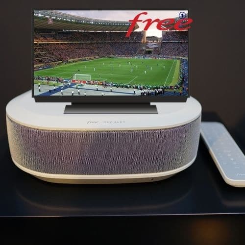 Illustration du service TV Free Devialet