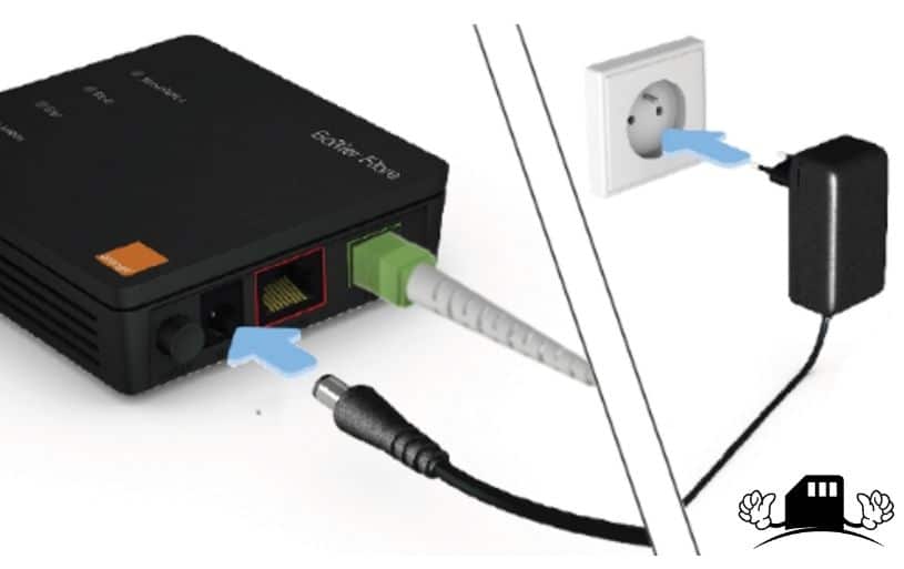 Installation de la Livebox Play en Fibre