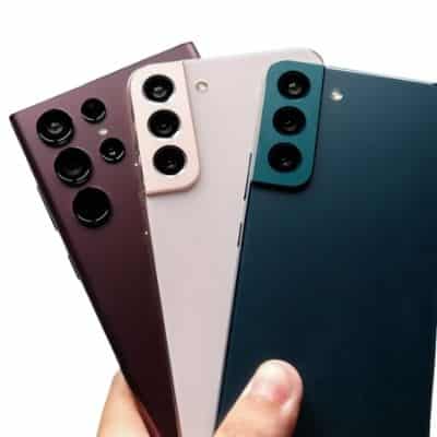 Triple capteur photo du Galaxy S22 et S22+