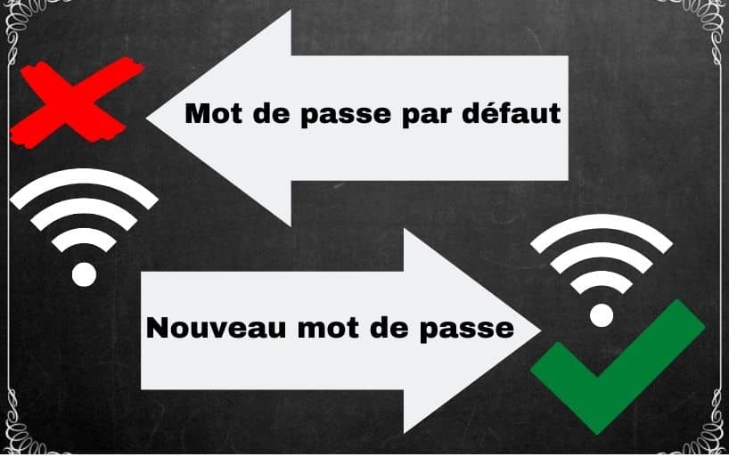 Changer son mot de passe Wifi illustration
