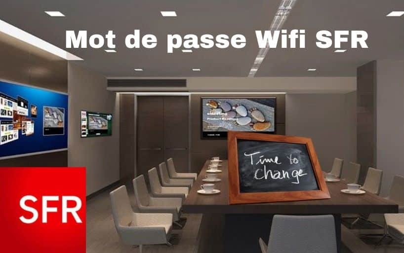 Illustration Changer son mot de passe Wifi SFR