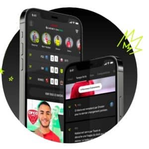 L'application Free ligue 1 Uber eats avec le forfait 200 Go
