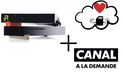 Freebox révolution + Canal + à la demande