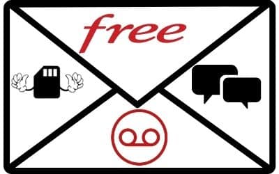 Illustration messagerie vocale Free forfait 200 Go