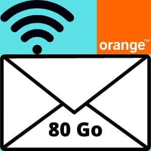 80 Go de données mobiles avec le forfait 80 Go d'Orange