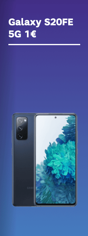 Le samsung s20 FE 5G à 1€ chez SFR