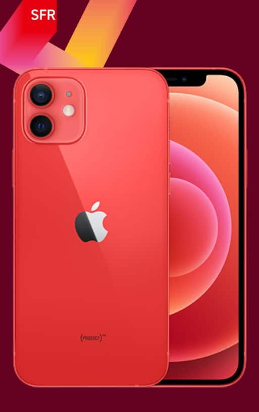 iPhone 12 vue arrière, 5G Week SFR