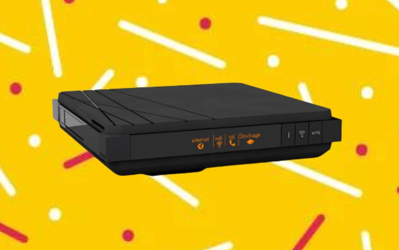 Offre boîte Sosh : Livebox 4 vue avant