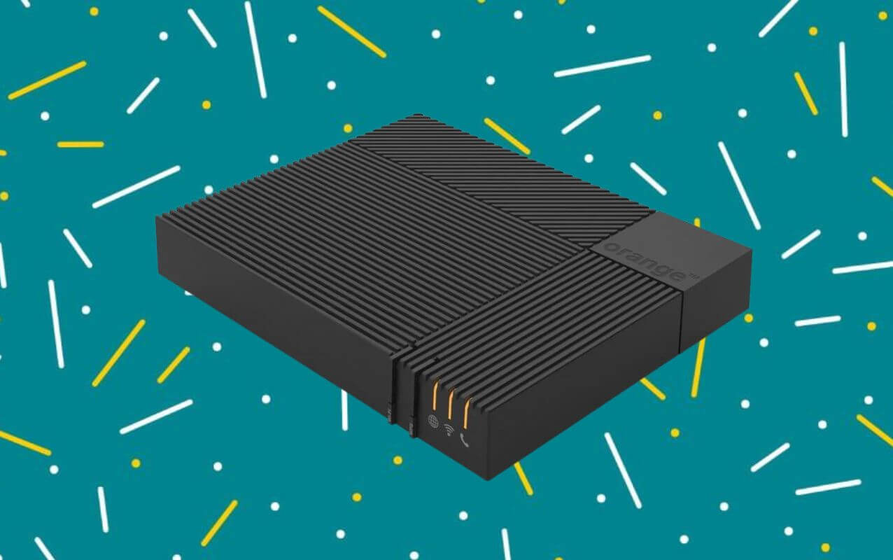 Offre boîte Sosh : la Livebox 5 vue de devant