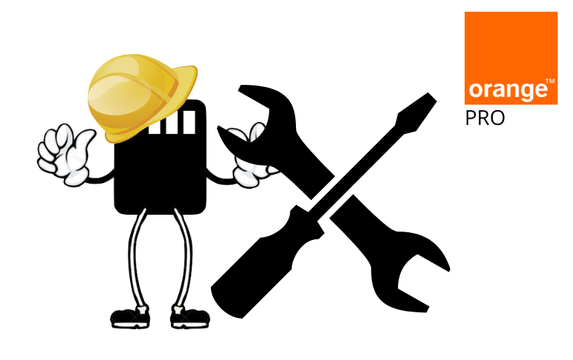 L'objectif 100% dépannage avec Orange Pro