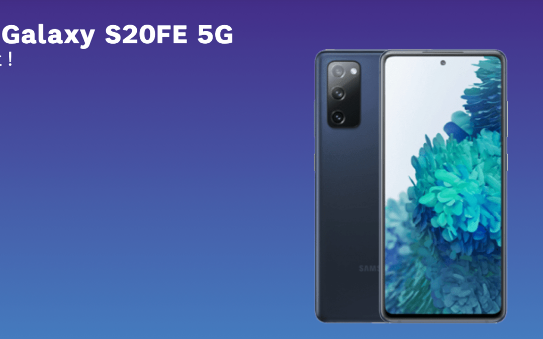 Le Samsung Galaxy S20 FE 5G tombe à 1€ avec cette offre !