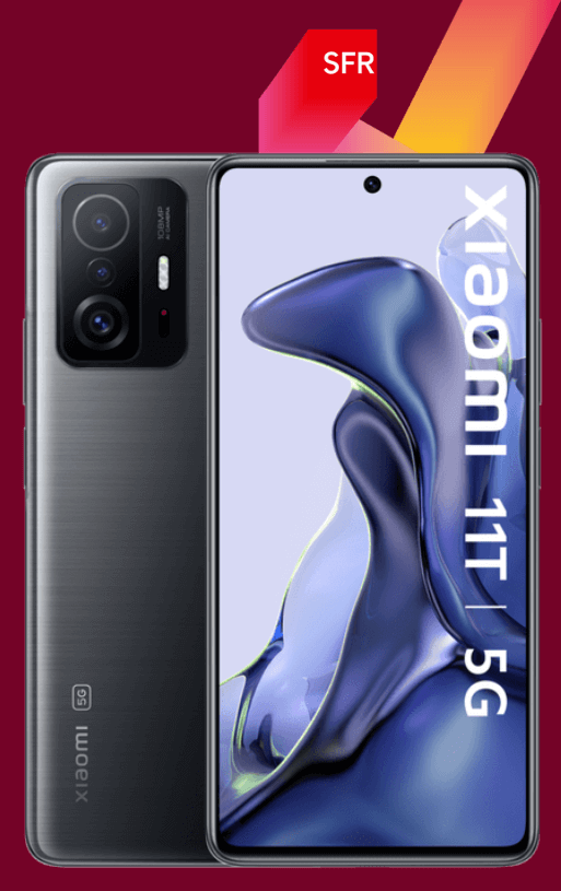 Xiaomi 11T face avant, 5G Week SFR