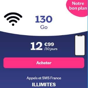 Le forfait 130 Go Lebara