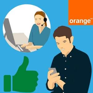 Illustration du service client pro Orange