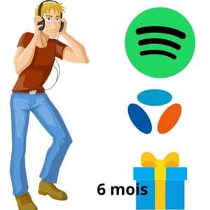 Spotify Premium gratuit pendant 6 mois