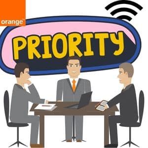 Le débit est prioritaire pour les professionnels chez Orange
