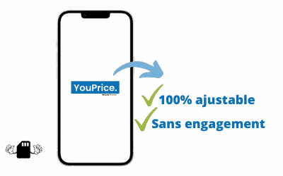 Forfaits mobiles Youprice : sans engagement et ajustables