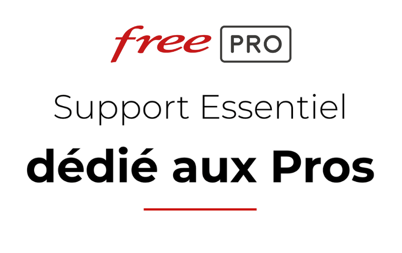 Le support essentiel de Free pro