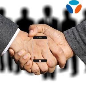 Le prêt d'un smartphone avec les offres Bouygues pro