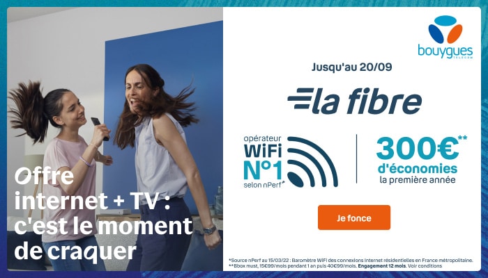 La Bbox Must à 15,99€/mois : le bon plan du moment chez Bouygues Télécom !