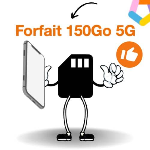 Forfait 150 Go : le meilleur forfait avec téléphone Orange