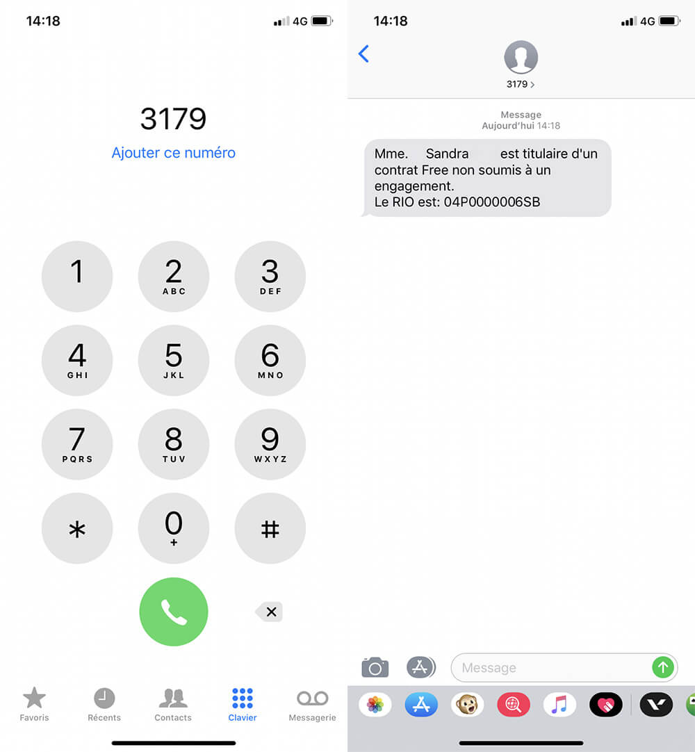 L'exemple du code RIO