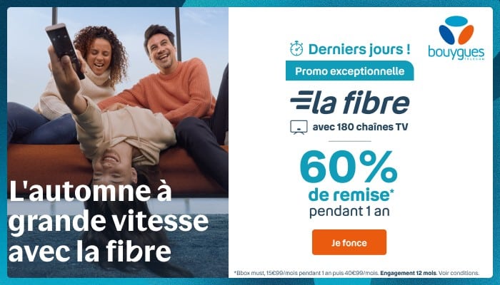 Dernier jour pour profiter de la Bbox Must à moins 60%