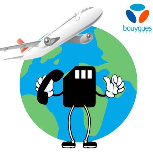 Forfait international à travers le monde Bouygues télécom