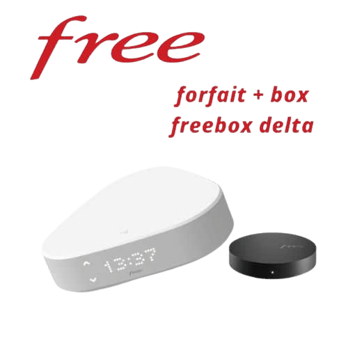 Forfait mobile Free + Freebox Delta