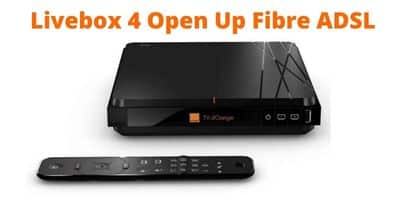 Logo Livebox 4 Open Up fibre et ADSL