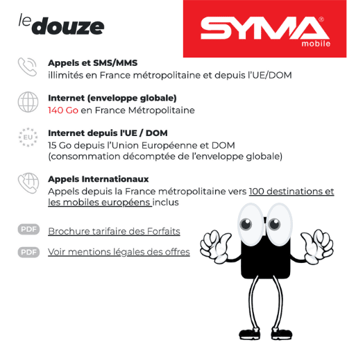 Présentation du forfait le douze de SYMA