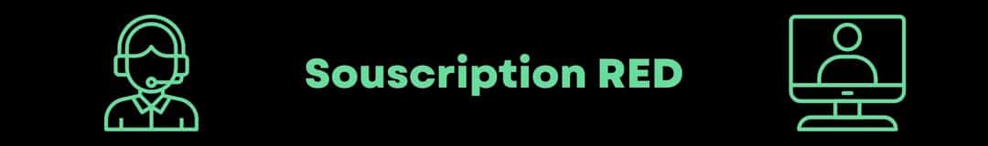 souscription chez RED pour box fibre